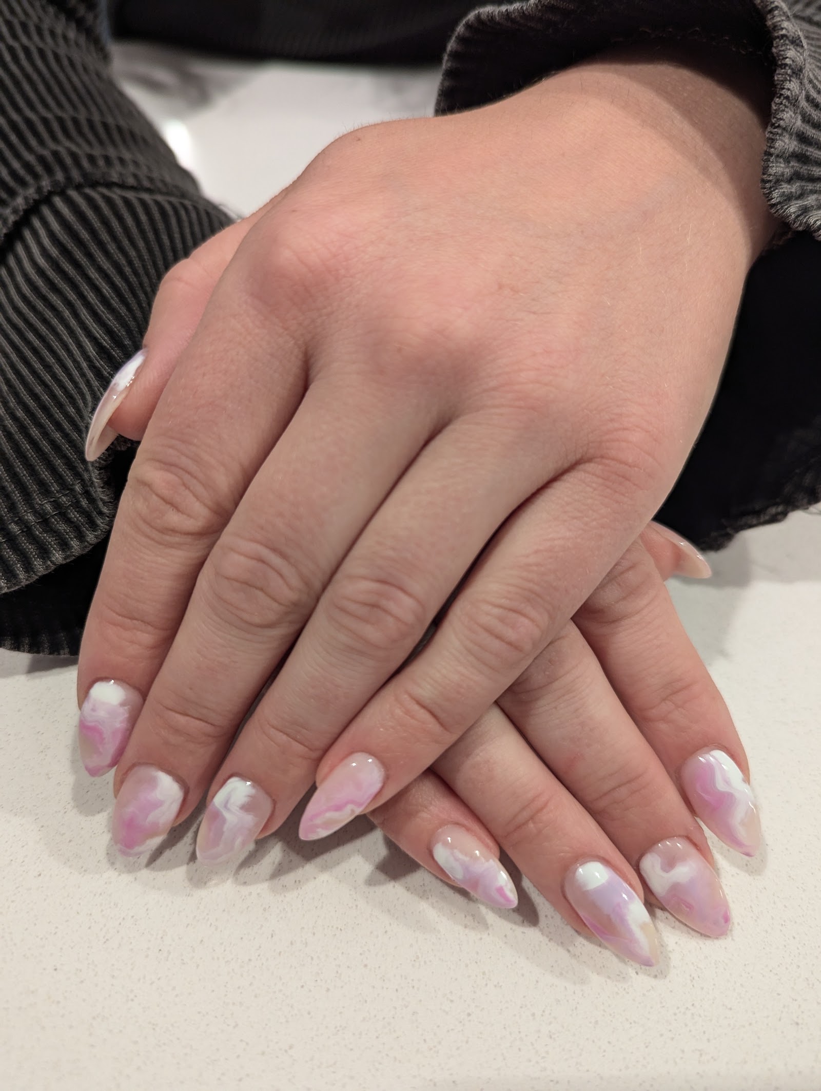 Luxury Nails and Spa nail work in Louisville, Colorado